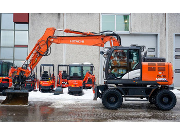 Ratastel ekskavaator HITACHI ZX140W-6