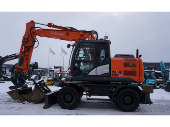 Ratastel ekskavaator HITACHI ZX140W-5