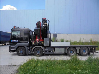 MAN TGS 35-460 8X2 EUR6 + FASSI F820 RA + JIB - Kraanaga veoauto: pilt 2