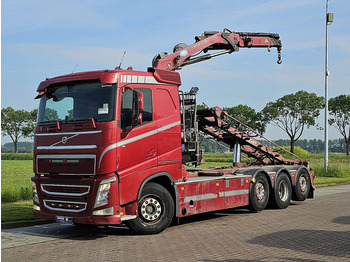 Veoauto - kaablisüsteem, Kraanaga veoauto Volvo FH 500 8X2 HMF 1020 CRANE: pilt 3