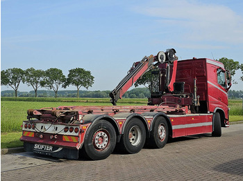 Veoauto - kaablisüsteem, Kraanaga veoauto Volvo FH 500 8X2 HMF 1020 CRANE: pilt 4