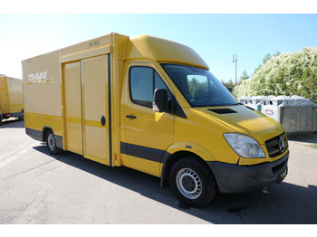 Tarbesõiduk furgoon MERCEDES-BENZ SPRINTER 310 CDI MAXI EURO-5 KOFFER REGALE KAMER: pilt 3