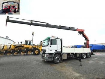 Kraanaga veoauto MERCEDES-BENZ Actros 2546