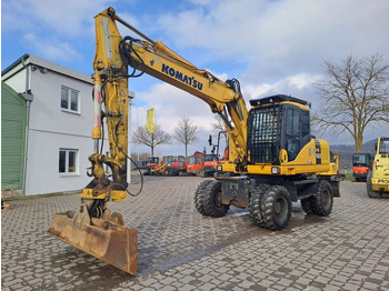 Ratastel ekskavaator KOMATSU PW160