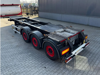 Konteinerveduk/ Tõstukiga poolhaagis Burg 20FT/3-axles, SAF INTRADISC, ADR (EXII, EXII, FL, AT), 2x LIFTAXLE, NL-Chassis, APK/ADR:06/2025: pilt 5