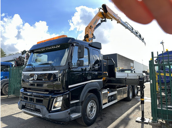 Madelveok/ Platvormveok, Kraanaga veoauto Volvo FMX 370 6x2 PRITSCHE 6M35 + KRAN EFFER 215/6S -*127.000km* - LIFT AXLE - DOUBLE WHEELS - I SHIFT - EURO 6 - BE PAPERS: pilt 5