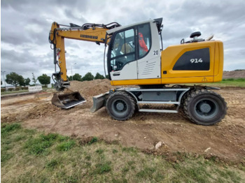 Ratastel ekskavaator LIEBHERR A 914