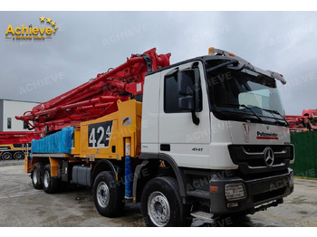 Betoonipump PUTZMEISTER Mercedes-Benz Actros 4141 concrete pumpM42-4R 170 m³【ACHIEVE】TOP CONDITION!!!: pilt 5