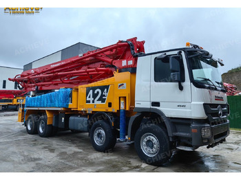 Betoonipump PUTZMEISTER Mercedes-Benz Actros 4141 concrete pumpM42-4R 170 m³【ACHIEVE】TOP CONDITION!!!: pilt 4