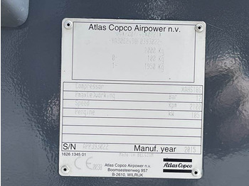 Õhukompressor Atlas-Copco XAHS 186 DD - N: pilt 4