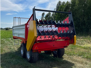 Uus Sõnnikulaotur Roltrans Miststreuer / Manure spreader / Epandeur à fumier / Esparcidor de estiércol / Spandiletame / Разбрасыватель органических удобрений/ Rozrzutnik obornika N250/3 LEO 6 t: pilt 5