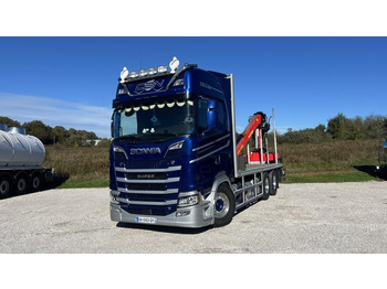 Kraanaga veoauto SCANIA S 770