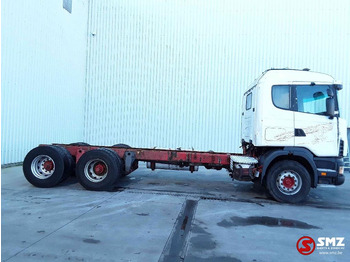 Kabiinišassiiga veoauto Scania 164 580 6x4: pilt 5