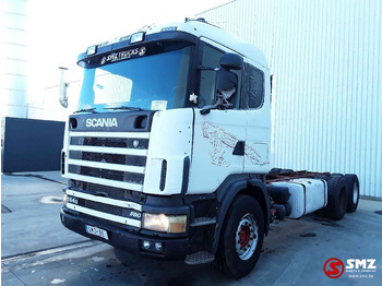 Kabiinišassiiga veoauto Scania 164 580 6x4: pilt 4