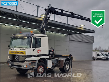 Mercedes-Benz Actros 2040 Actros 4X4 Manual 4x4 Big-Axle Full-Steel Hiab 1660-5 Kran 4x Stabilizers liising Mercedes-Benz Actros 2040 Actros 4X4 Manual 4x4 Big-Axle Full-Steel Hiab 1660-5 Kran 4x Stabilizers: pilt 1