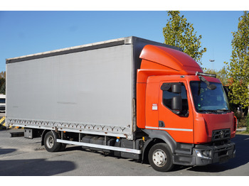 Tent veoauto RENAULT Midlum 12.245 / dropside / sleeper / 18 pallets: pilt 2