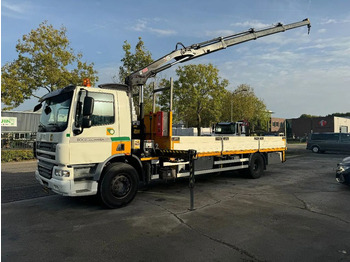 Kraanaga veoauto, Madelveok/ Platvormveok DAF CF 75.310 4X2 HIAB 111 HIDUO + REMOTE CONTROL TÜ: pilt 2