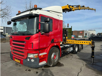 Kraanaga veoauto SCANIA P 380