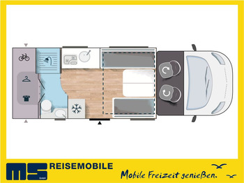 Uus Poolintegreeritud matkaauto Chausson 640 ETAPE LINE /-2025-/XXL-HUBBETT/ ARCTIC-PAKET: pilt 3