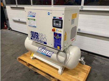 Uus Õhukompressor Fiac NewSilver 5.5 / 200 Silent 4 kW 450 L / min 10 Bar Elektrische Schroefcompressor met ketel: pilt 5