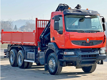 Kallurauto, Kraanaga veoauto Renault KERAX 430* HIAB 144 E-3 HIDUO + FUNK / 6x4: pilt 4