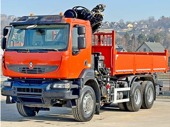 Kallurauto, Kraanaga veoauto Renault KERAX 430* HIAB 144 E-3 HIDUO + FUNK / 6x4: pilt 3