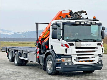 Kraanaga veoauto, Madelveok/ Platvormveok Scania P 420* PLATFORM 6,80m * PK 29002+FUNK * TOP: pilt 4