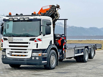 Kraanaga veoauto, Madelveok/ Platvormveok Scania P 420* PLATFORM 6,80m * PK 29002+FUNK * TOP: pilt 3