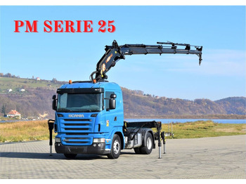 Kraanaga veoauto SCANIA R 420