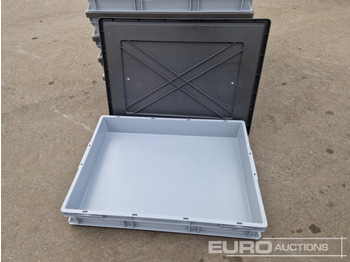 Ehitusseade Unused Pallet of Storage Boxes, 80x60x13cm: pilt 2