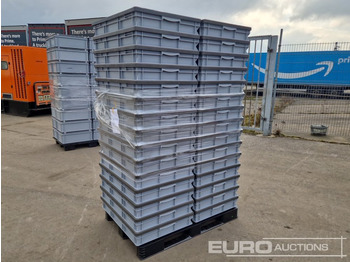 Ehitusseade Unused Pallet of Storage Boxes, 80x60x13cm: pilt 3