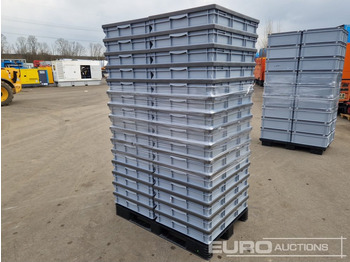 Ehitusseade Unused Pallet of Storage Boxes, 80x60x13cm: pilt 4