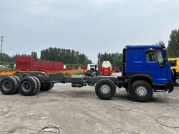 Kabiinišassiiga veoauto transporditavad ained rasketehnika SINOTRUK HOWO 371 Chassis truck: pilt 4