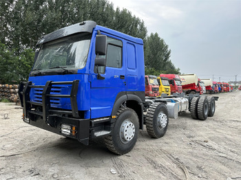 Kabiinišassiiga veoauto transporditavad ained rasketehnika SINOTRUK HOWO 371 Chassis truck: pilt 5