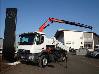 Uus Kallurauto, Kraanaga veoauto Mercedes-Benz Arocs 1832 KK 4x2 Kipper+Kran Fassi F120+Funk: pilt 2