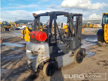 Kahveltõstuk 2016 UniCarriers U1D2A20LH Gas Forklift, 3 Stage Free Lift Mast, Side Shift, Forks: pilt 5