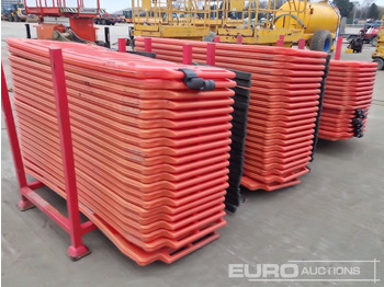 Ehitusseade Stillage of Plastic Pedestrian Fencing (3 of): pilt 3