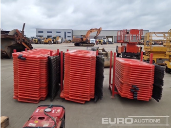 Ehitusseade Stillage of Plastic Pedestrian Fencing (3 of): pilt 4