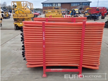 Ehitusseade Stillage of Plastic Pedestrian Fencing (3 of): pilt 2