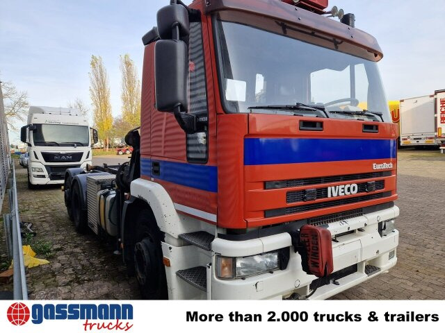 Konkstõstukiga veoauto, Kraanaga veoauto Iveco EuroTech 240E38 6x2-4, Lift-/Lenkachse,: pilt 10