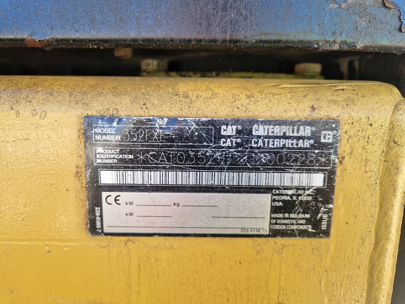 Lintekskavaator Cat 352 Fl XE MHD: pilt 8