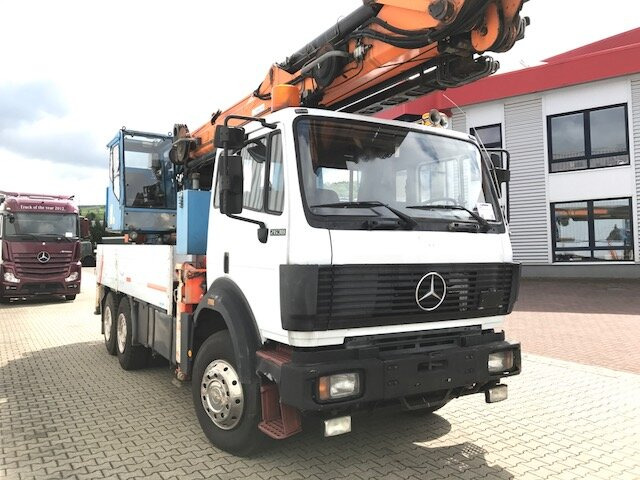 Kraanaga veoauto, Madelveok/ Platvormveok Mercedes-Benz 2638 K 6x4 mit Heckkran Palfinger PK 68000 2638 K 6x4 mit Heckkran Palfinger PK 68000: pilt 9