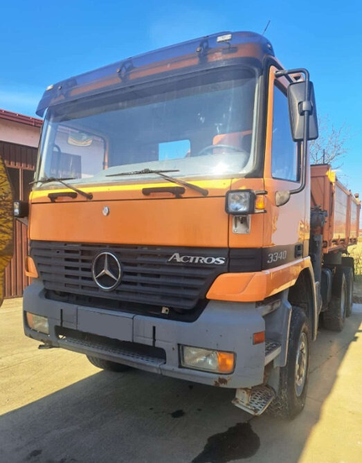 Kallurauto, Kraanaga veoauto Mercedes-Benz Actros 3340 AK 6x6: pilt 8