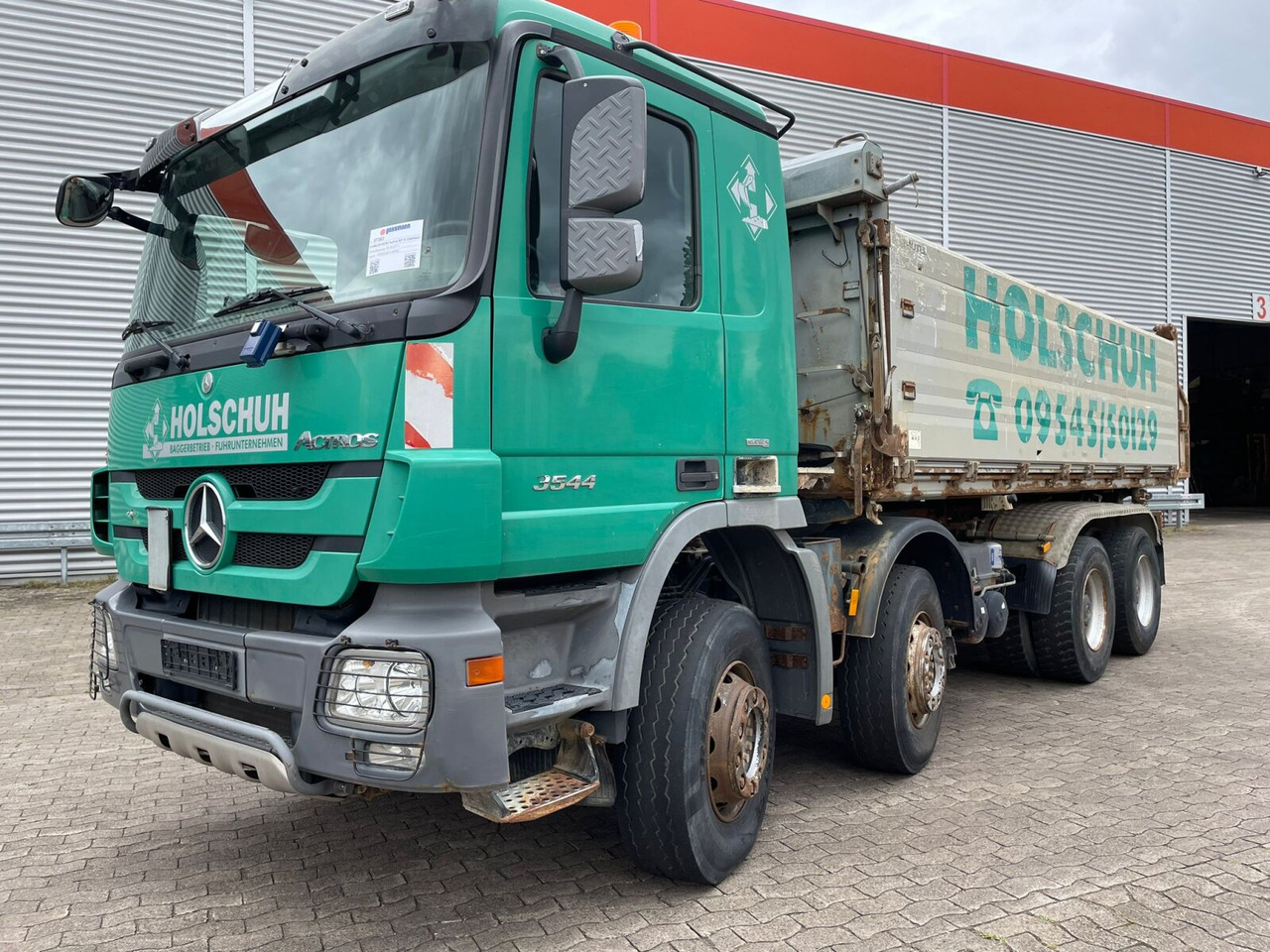 Kallurauto Mercedes-Benz Actros MP III 3544/8x4/4 Actros MP III 3544/8x4/4, 3 Pedale: pilt 10