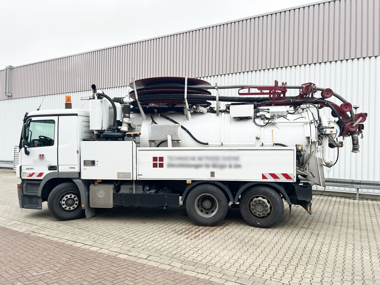 Veoauto Mercedes-Benz Actros 2541 L 6x2 Actros 2541 L 6x2, Wiedemann&Reichhardt  Saug-/Spülwagen ca. 11m³, Lenkachse, Funk: pilt 13