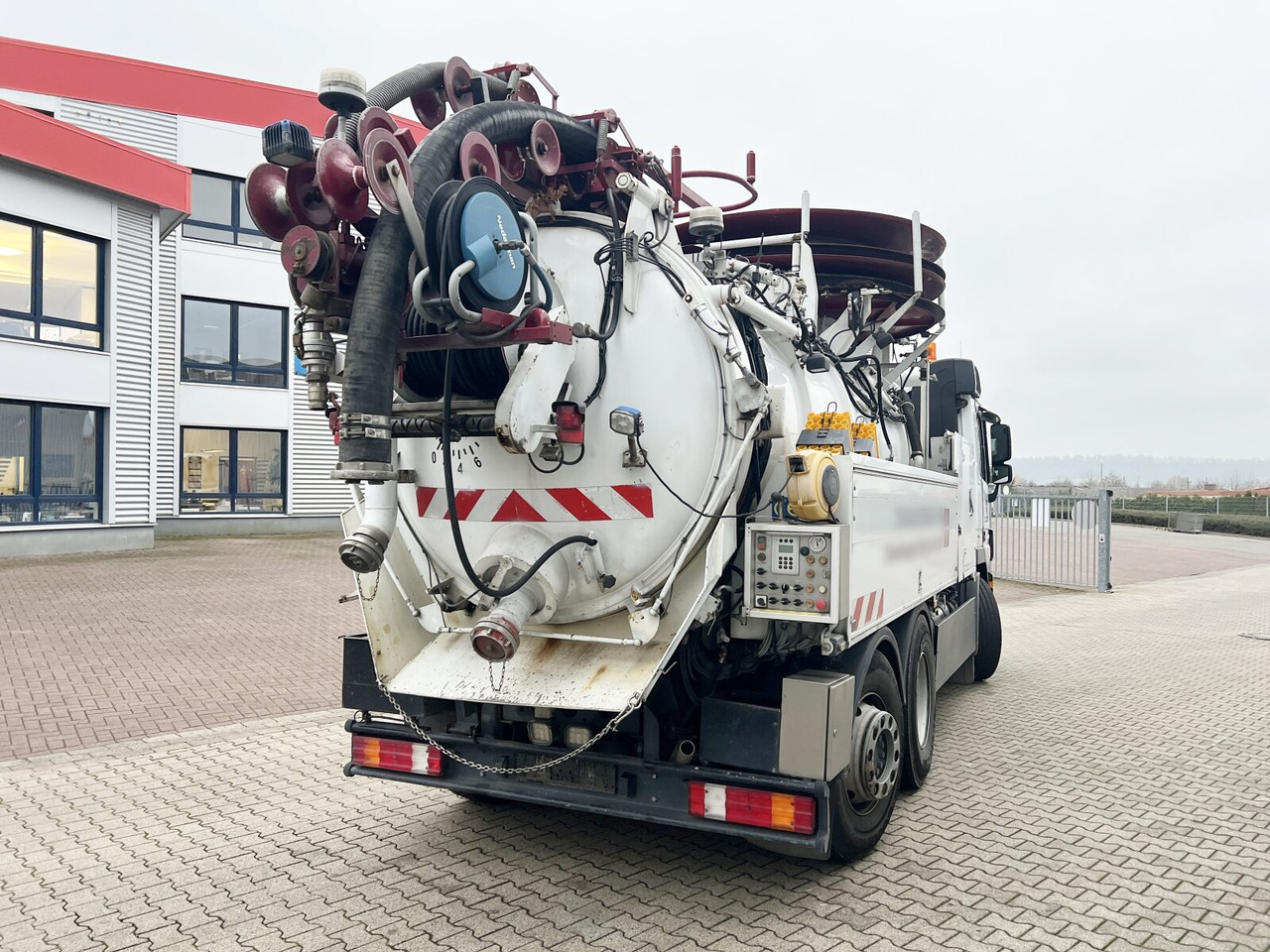 Veoauto Mercedes-Benz Actros 2541 L 6x2 Actros 2541 L 6x2, Wiedemann&Reichhardt  Saug-/Spülwagen ca. 11m³, Lenkachse, Funk: pilt 10