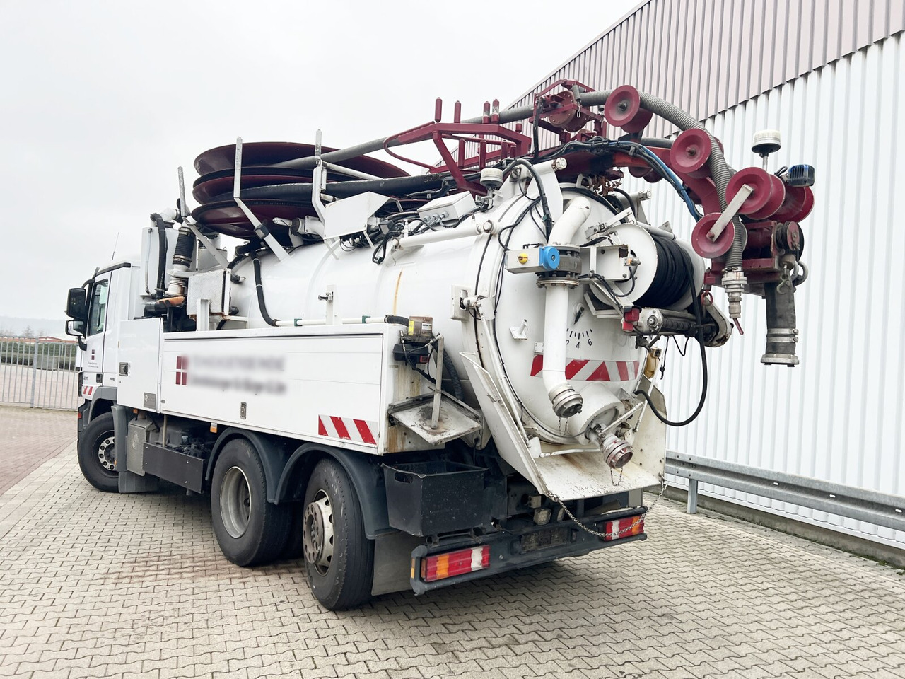 Veoauto Mercedes-Benz Actros 2541 L 6x2 Actros 2541 L 6x2, Wiedemann&Reichhardt  Saug-/Spülwagen ca. 11m³, Lenkachse, Funk: pilt 11