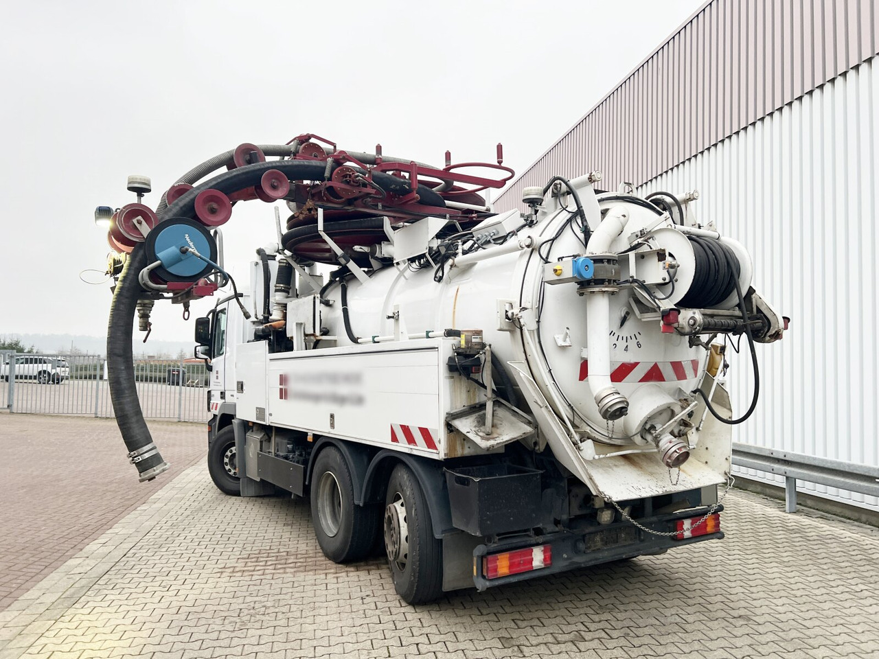 Veoauto Mercedes-Benz Actros 2541 L 6x2 Actros 2541 L 6x2, Wiedemann&Reichhardt  Saug-/Spülwagen ca. 11m³, Lenkachse, Funk: pilt 12