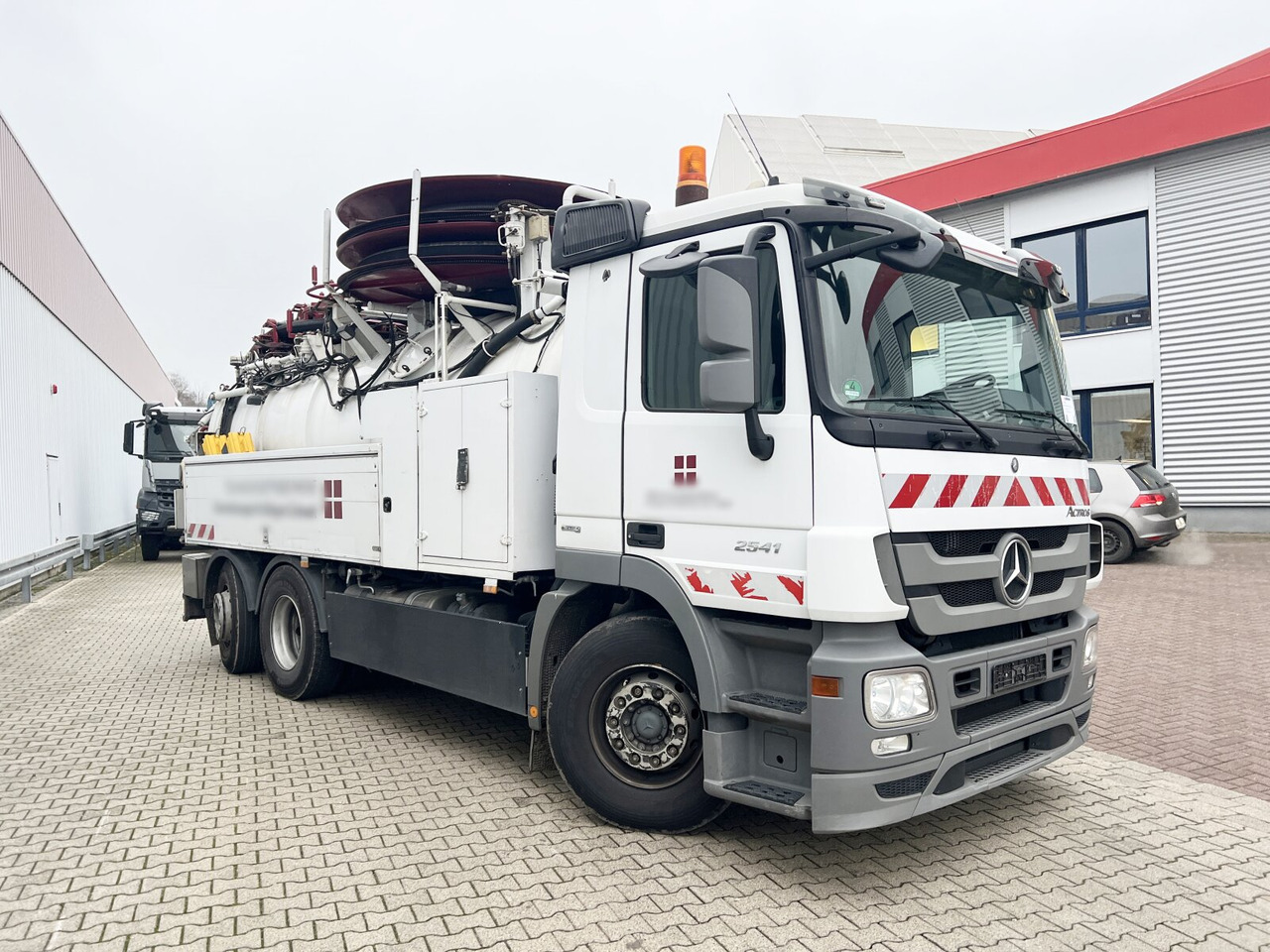 Veoauto Mercedes-Benz Actros 2541 L 6x2 Actros 2541 L 6x2, Wiedemann&Reichhardt  Saug-/Spülwagen ca. 11m³, Lenkachse, Funk: pilt 8