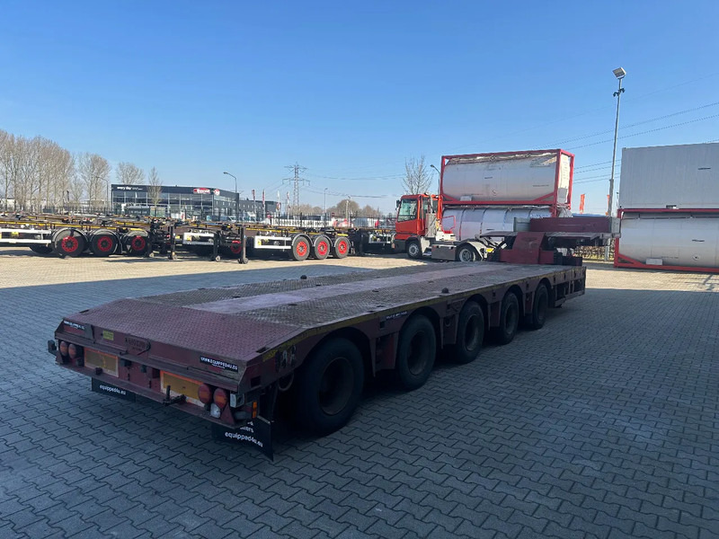 Madal platvormpoolhaagis Broshuis 5ABSD-68/2, FIVE AXLE HYDRAULIC STEERED DOUBLE EXTENDABLE (27m) SEMI LOW LOADER: pilt 6